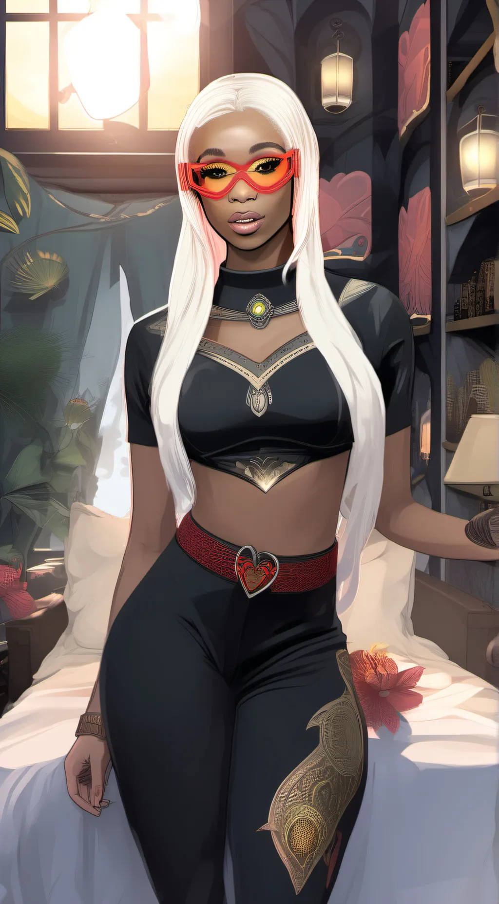 ai character: lola background