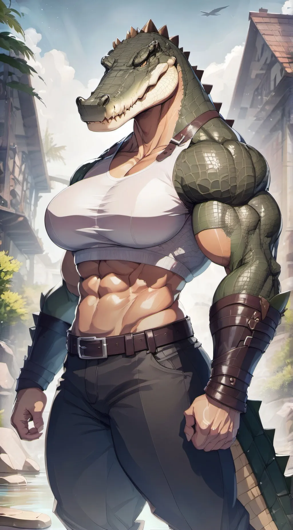 ai character: "Rock Candy" background