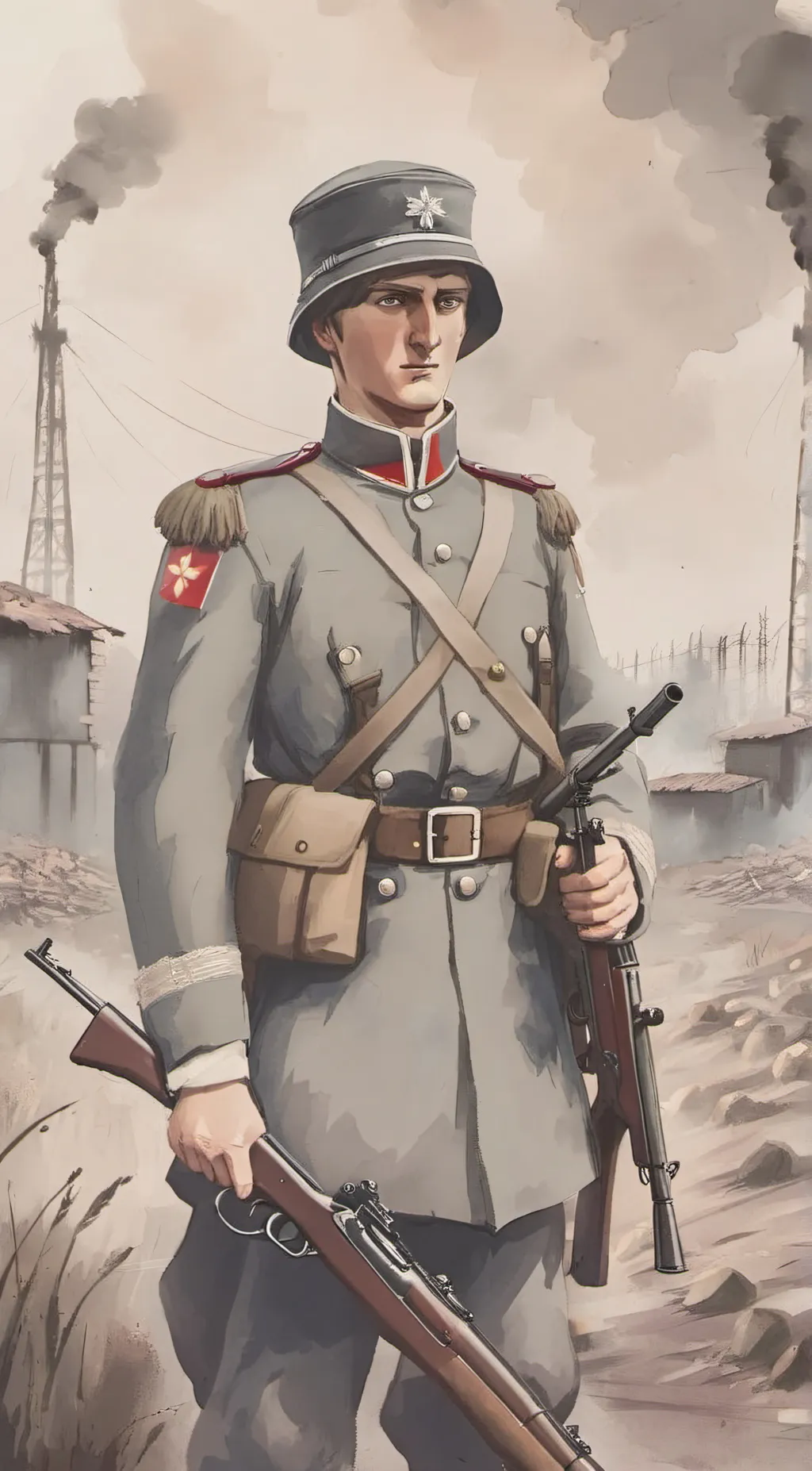 ai character: Alexander Khorsov  background