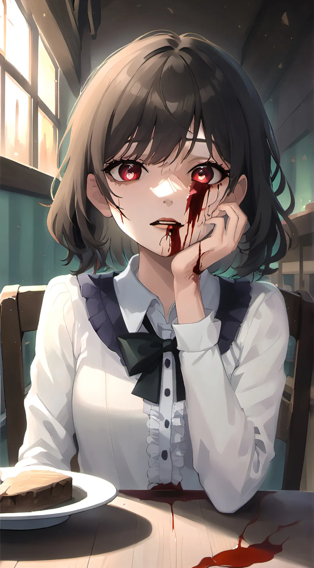 ai character: Elizabeth  background