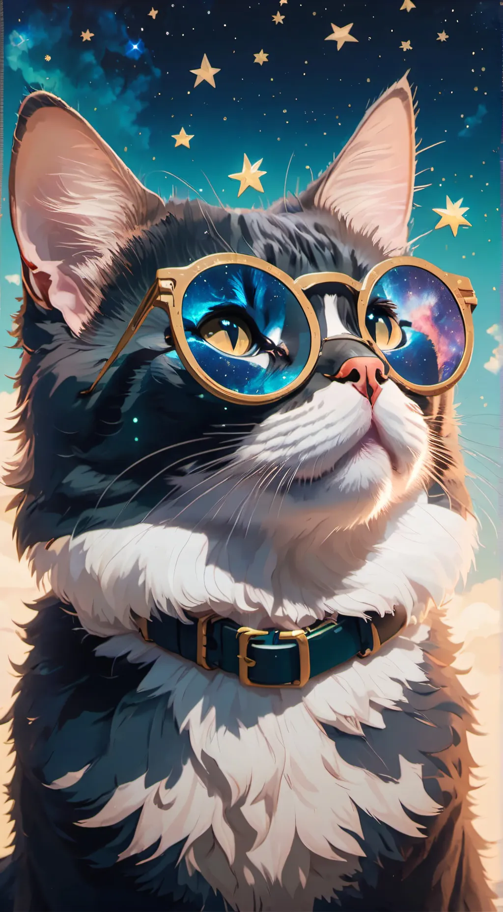 ai character: Milky background