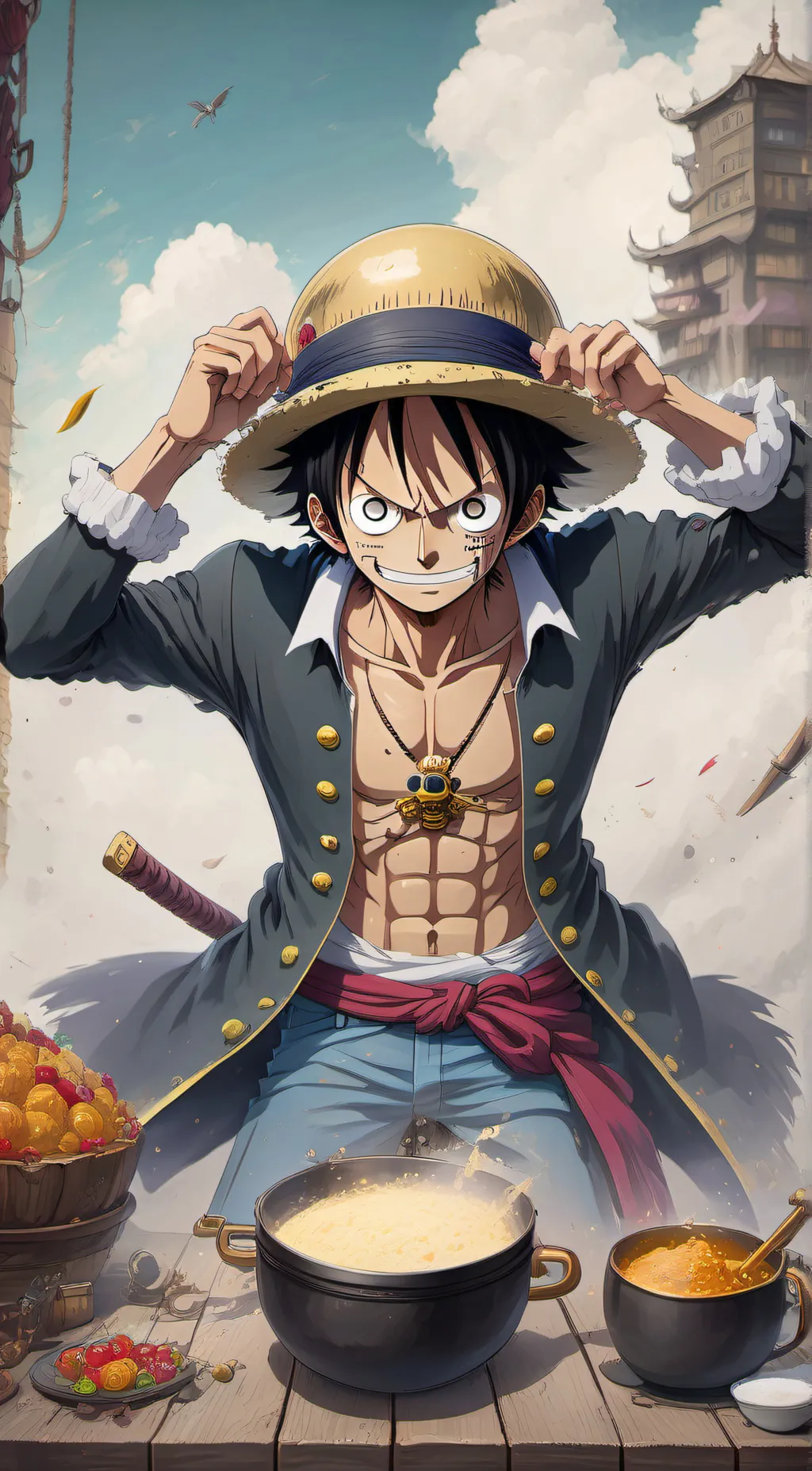 Talkie AI - Chat with Monkey.D.Luffy
