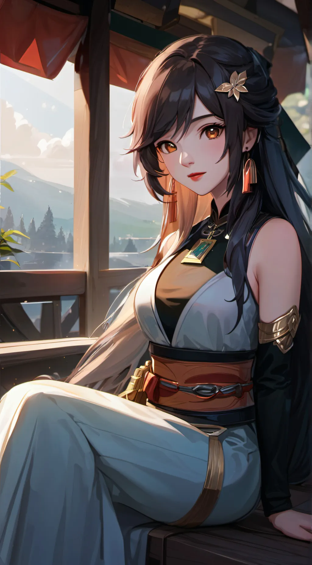 ai character: Katie background