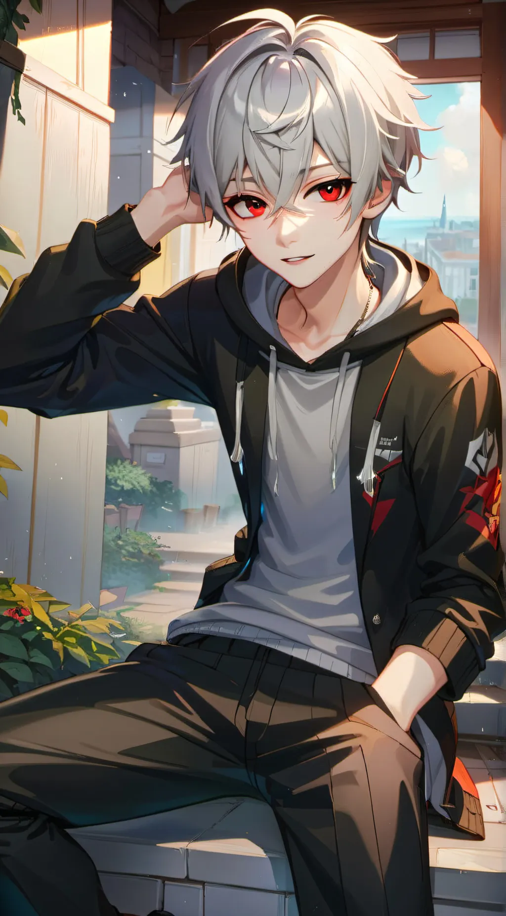 ai character: Joshua or josh background