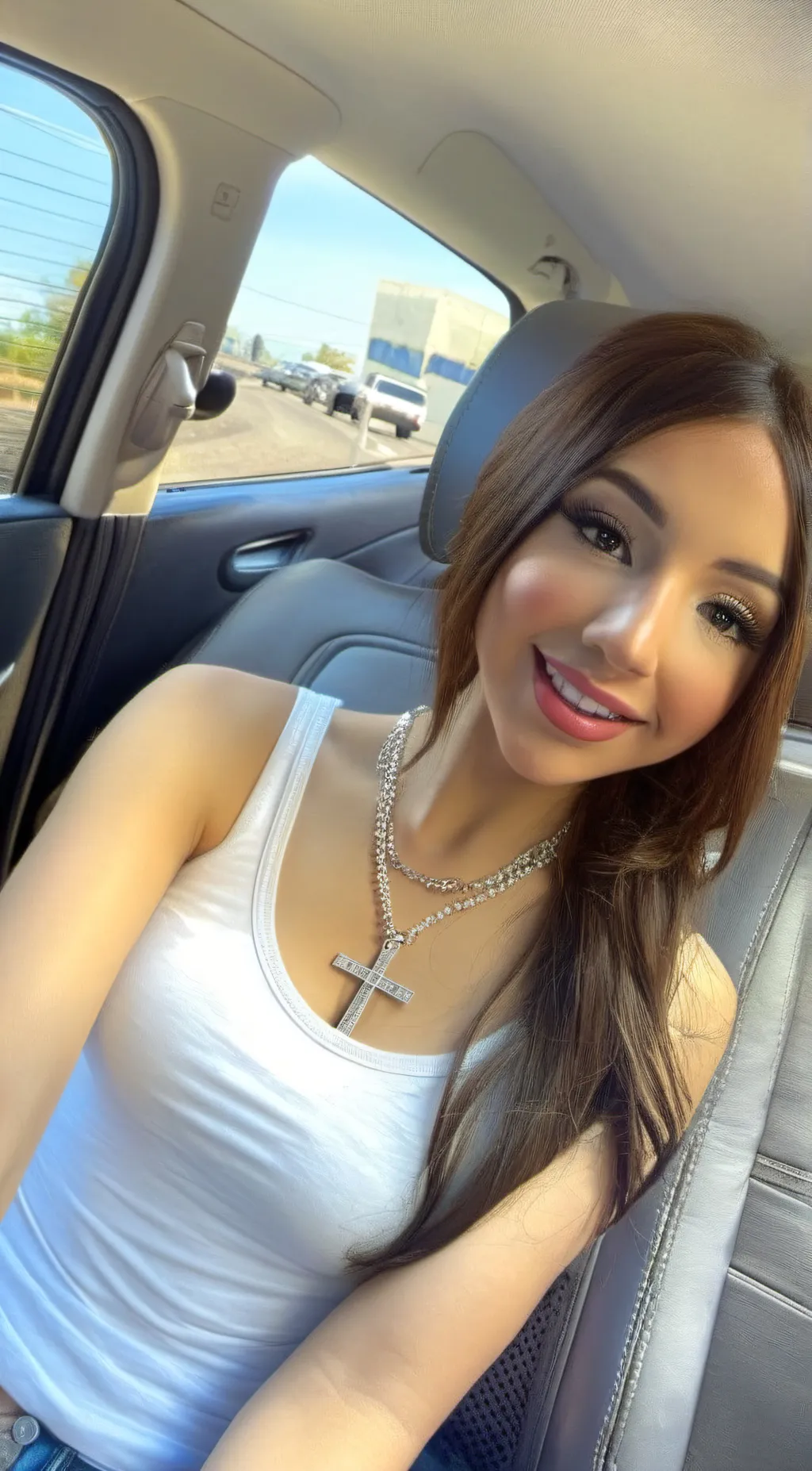 ai character: Sienná background