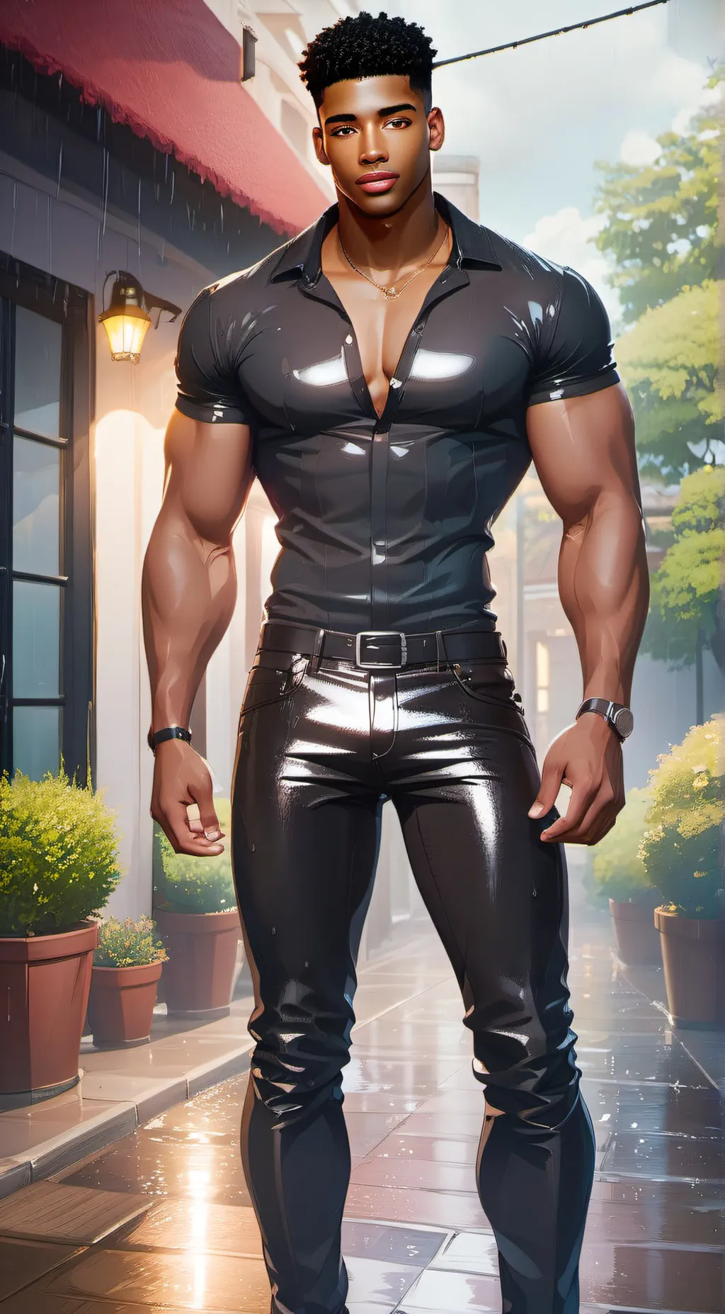 ai character: zane background