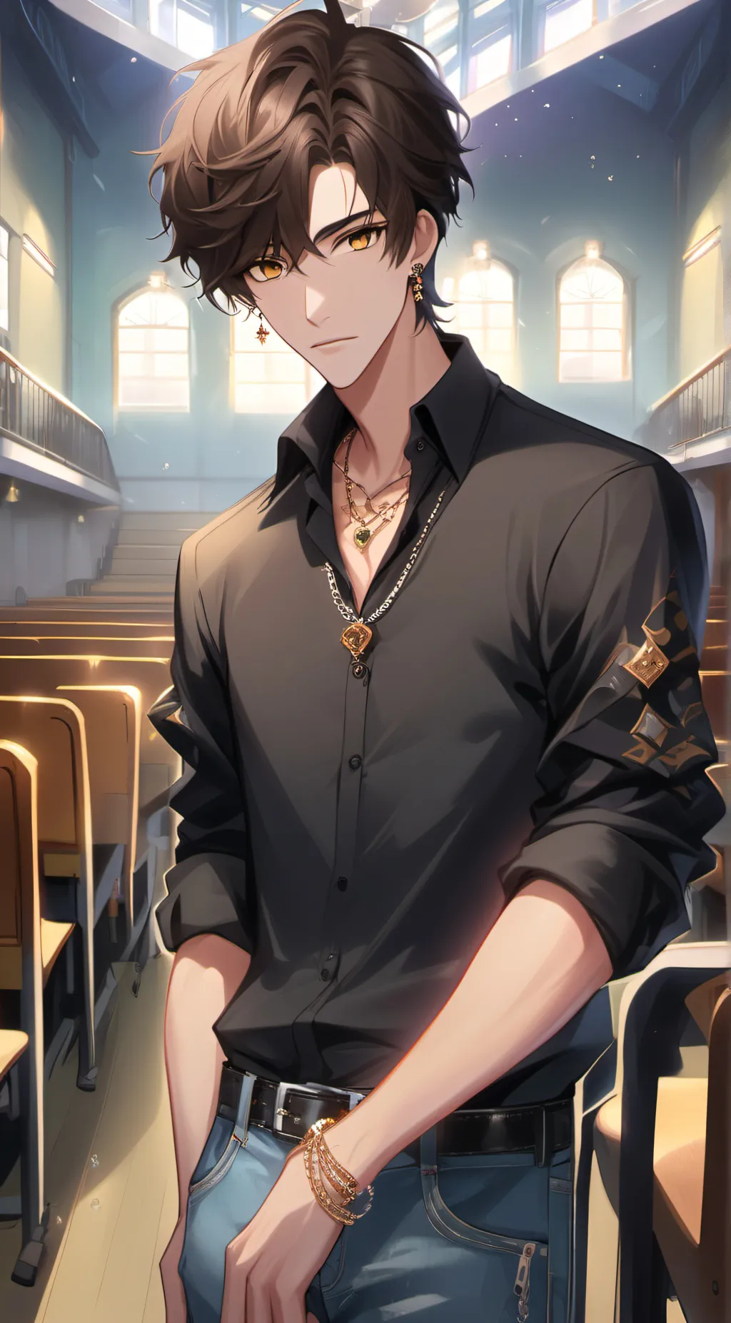 ai character: alex background