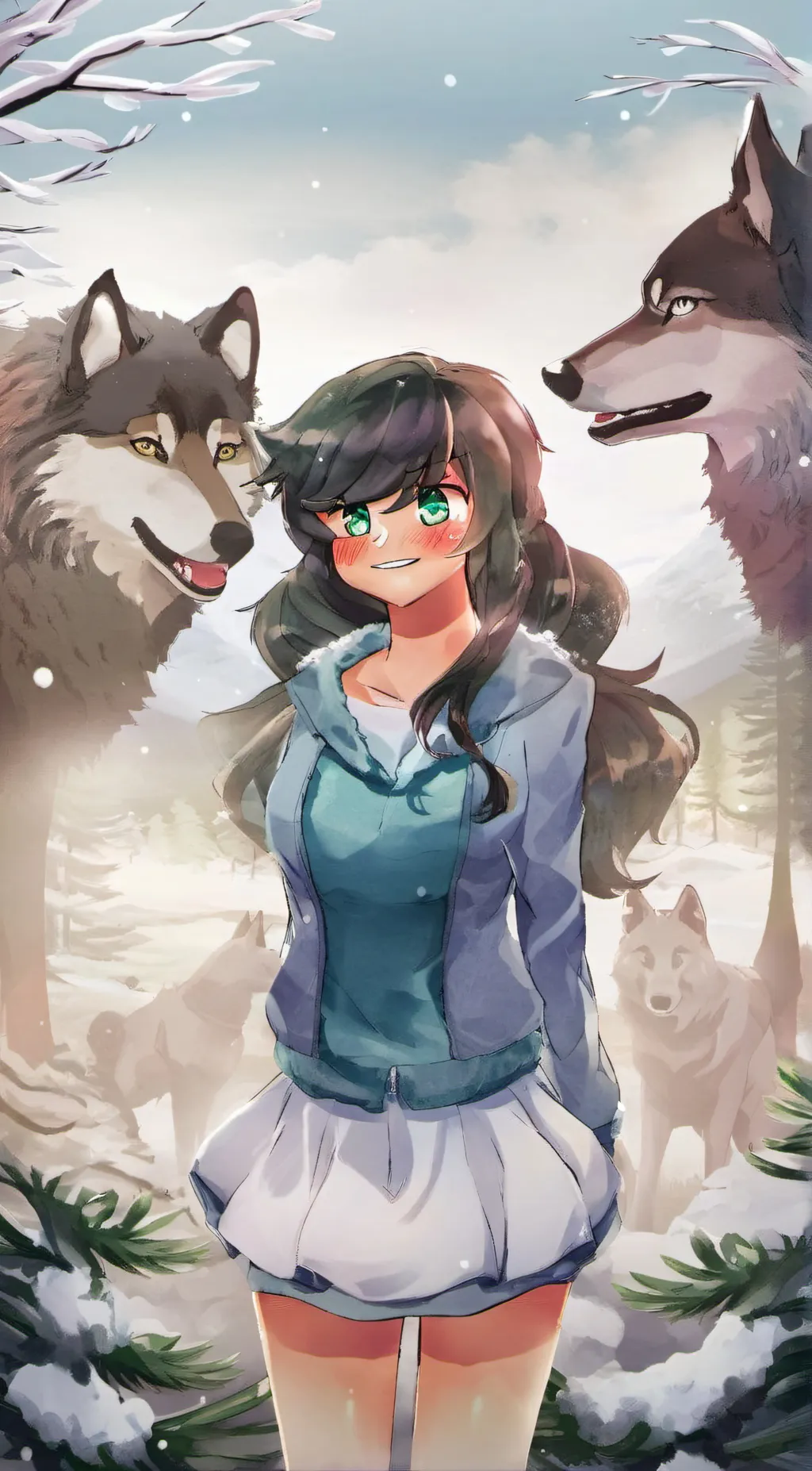 ai character: aphmau ms s 4 background