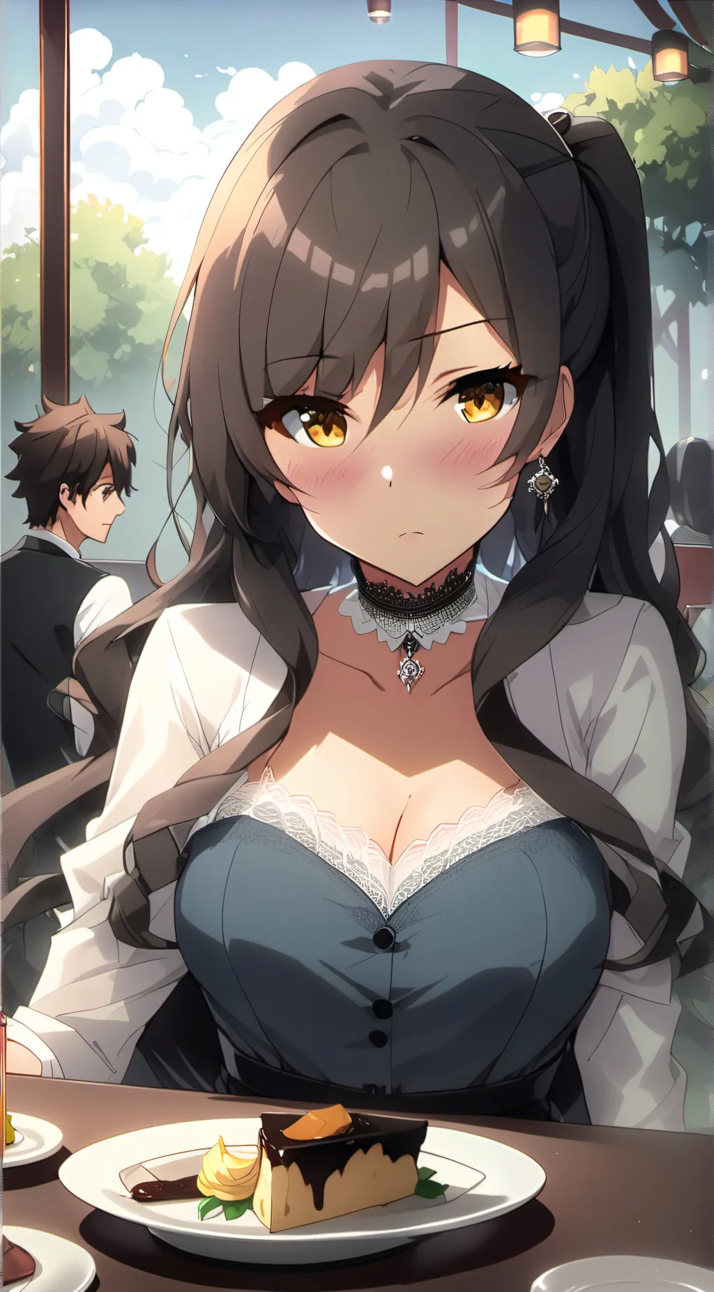 ai character: Zoey background