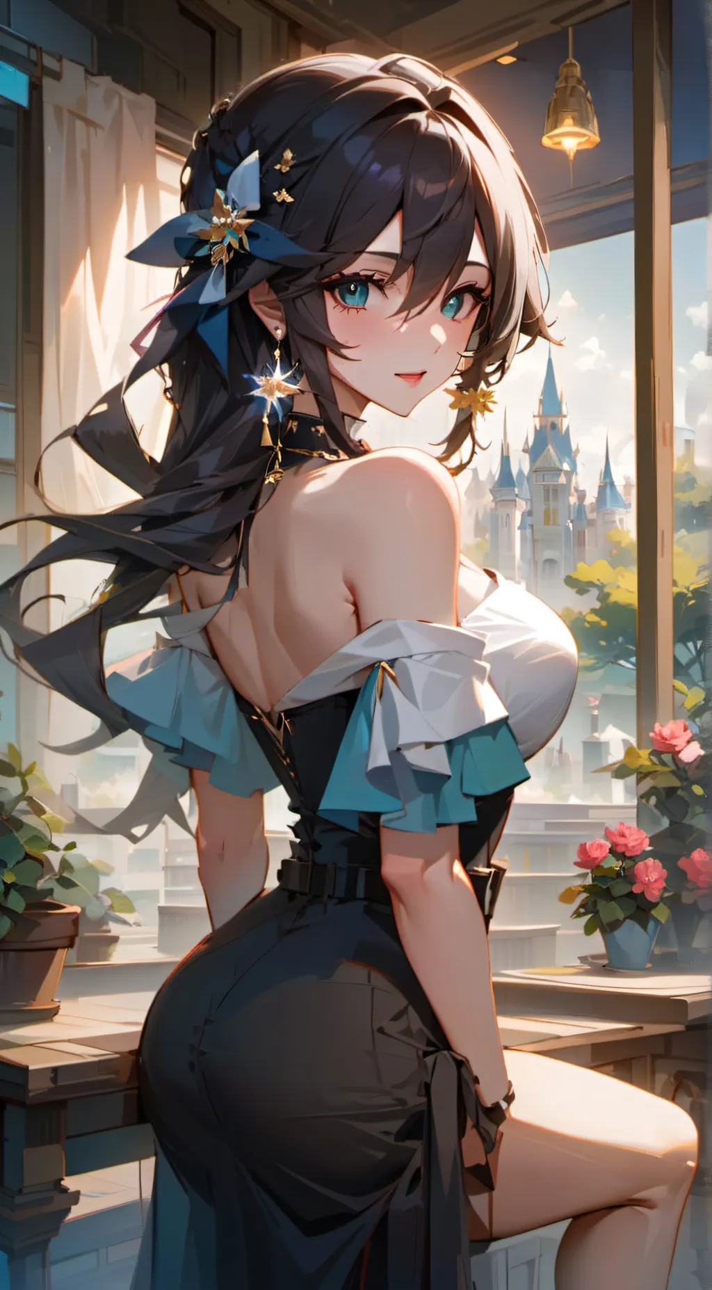 ai character: Mommy  background