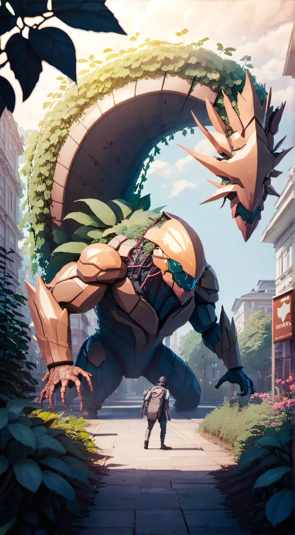 ai character: vine strangler  background