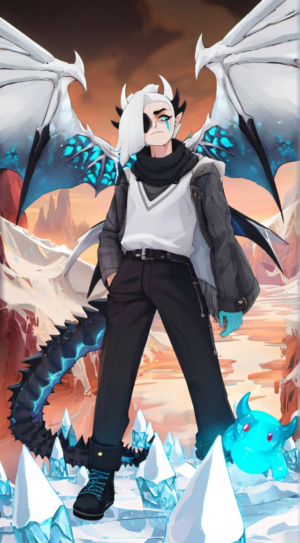 ai character: piers achlys  background