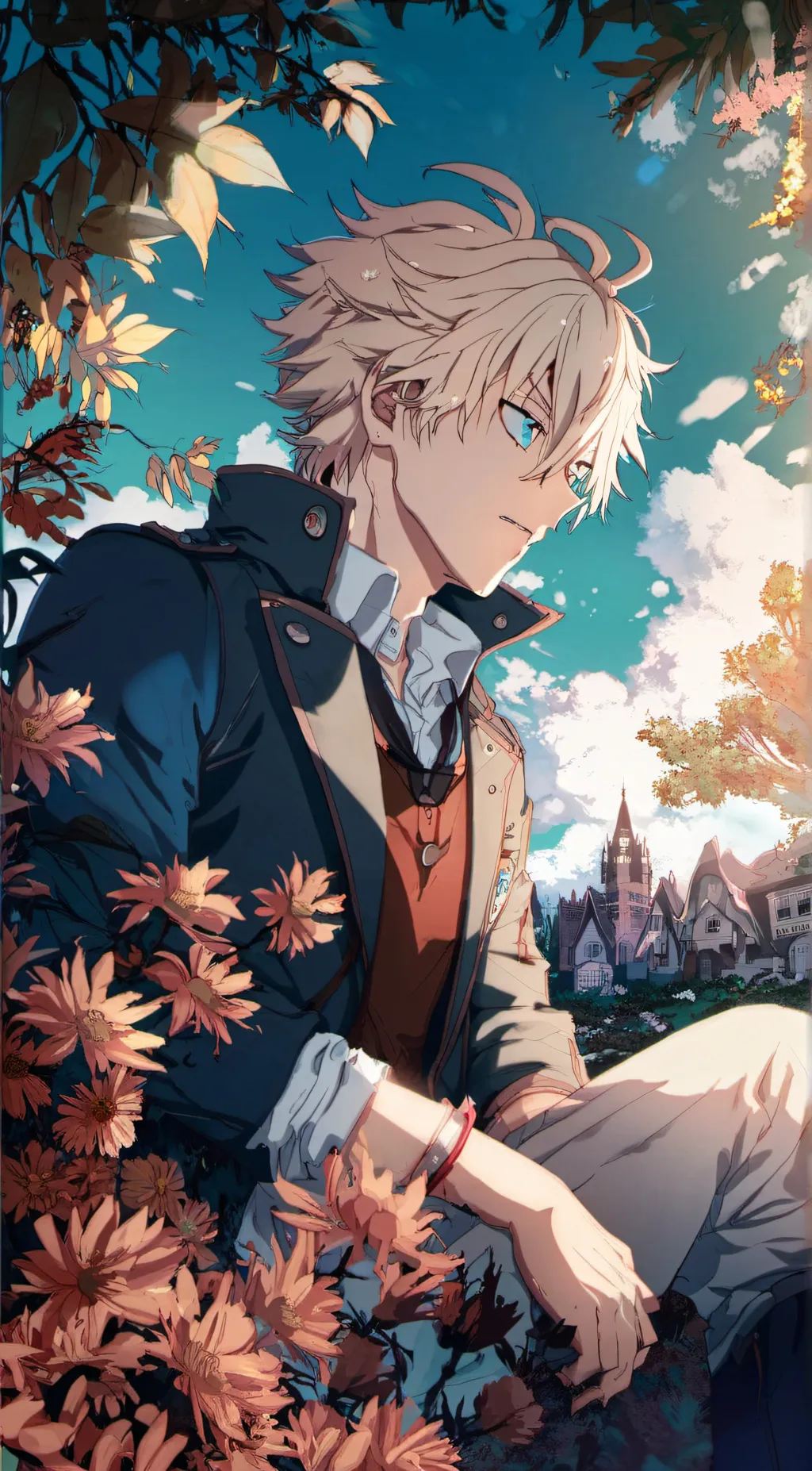 ai character: Sanime  background