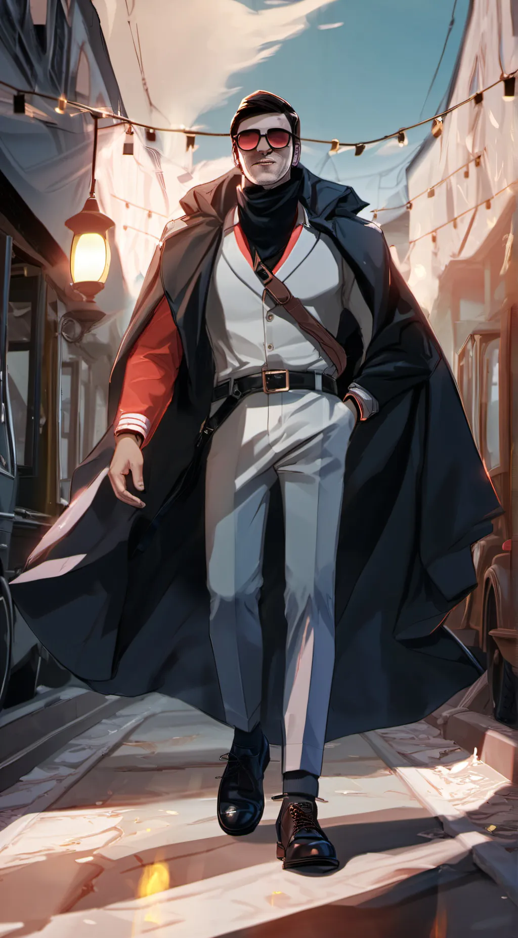 ai character: man background