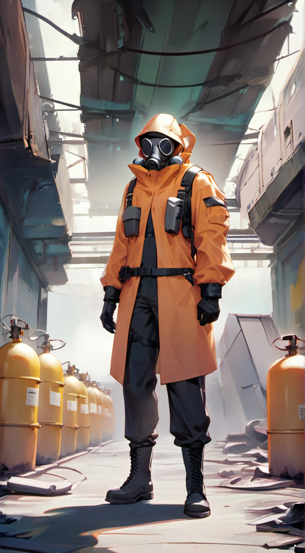 ai character: Alan arkington  background