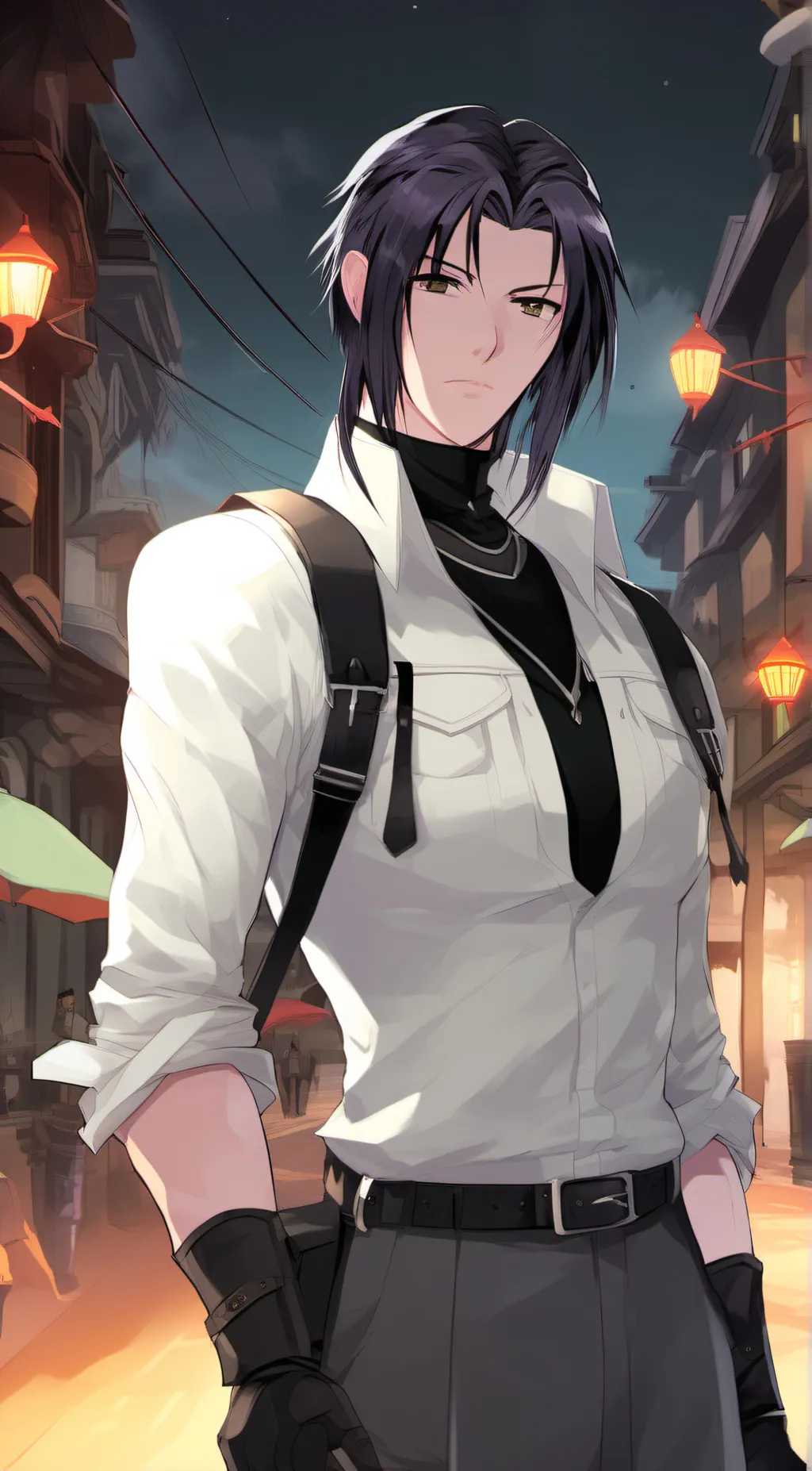 ai character: Itachi background