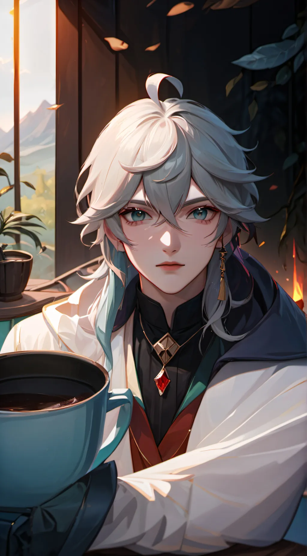 ai character: Lucas~ background