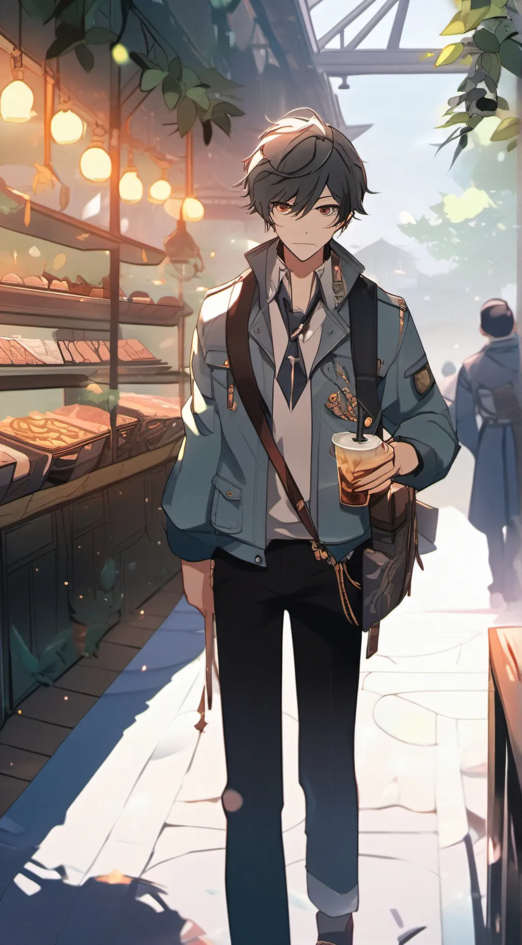 ai character: ★Liam★ background