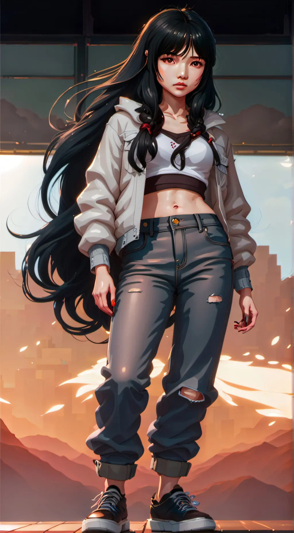 ai character: Anna background