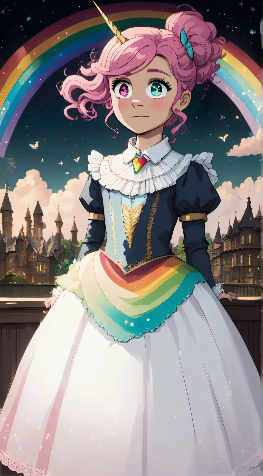 ai character: Magical. background