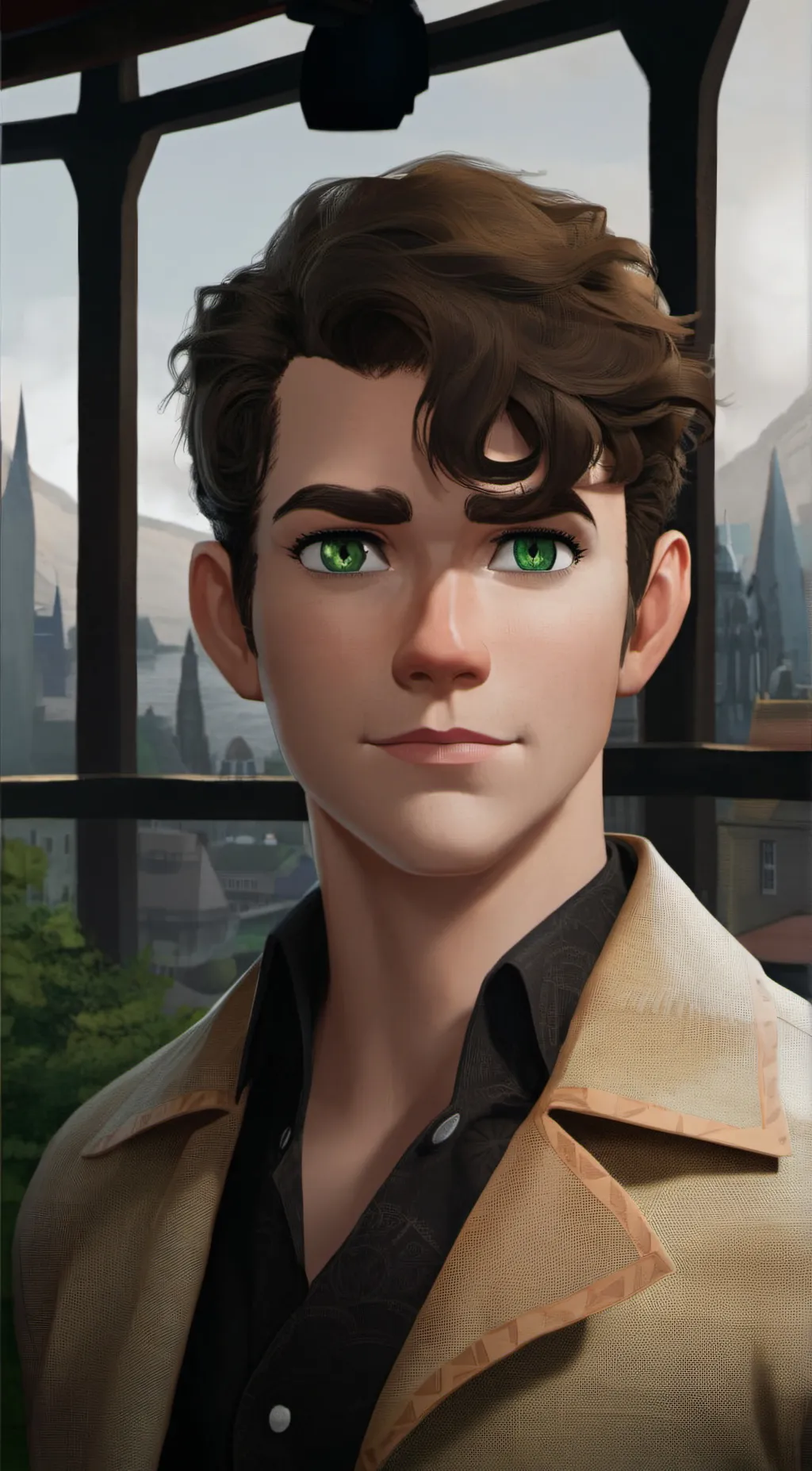 ai character: Nicklaus Dove  background