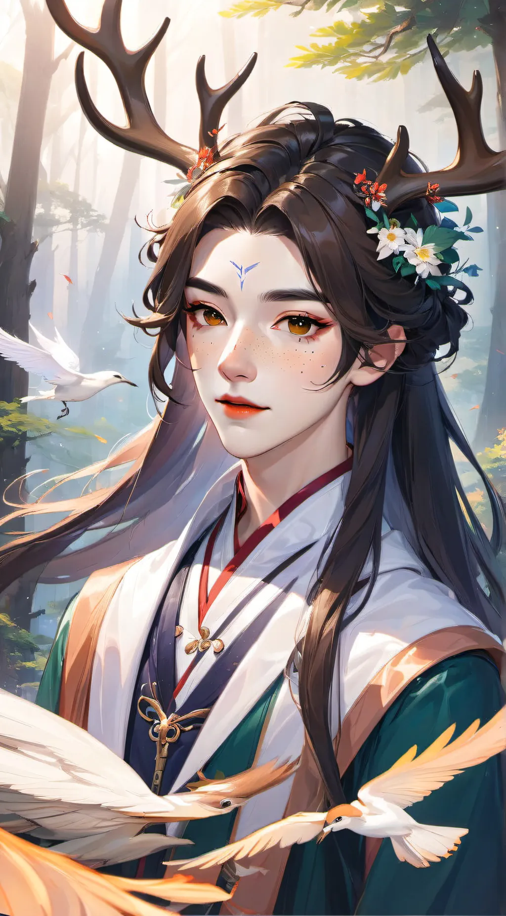 ai character: Xiǎolù bānbi background