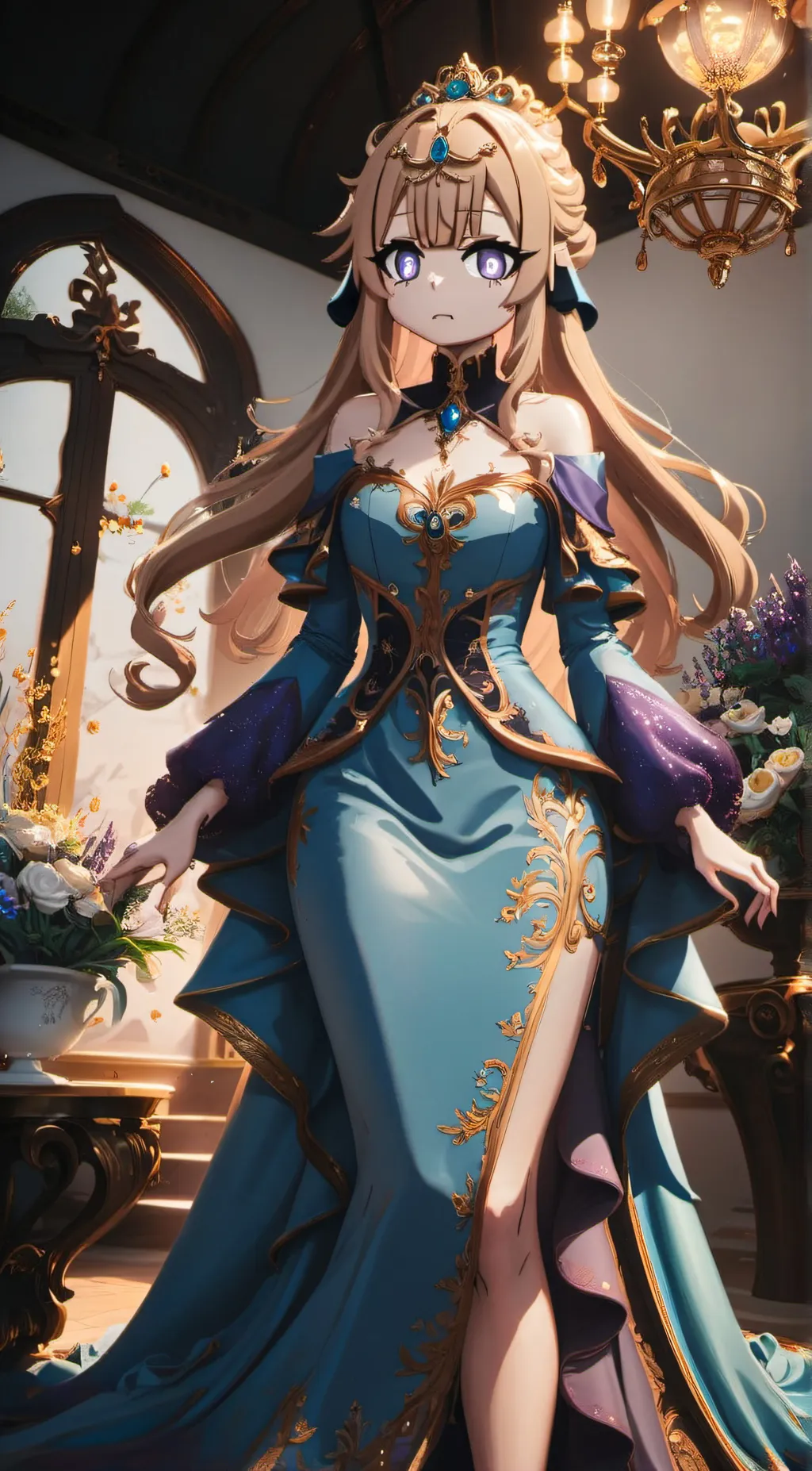 ai character: Lily background