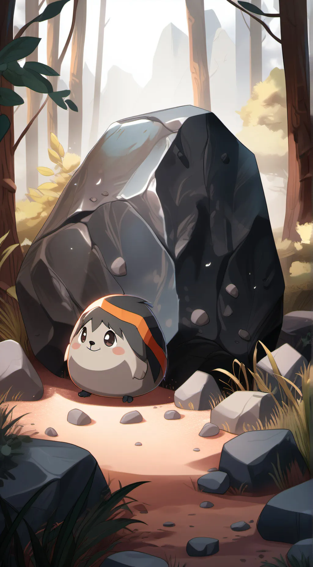 ai character: Spirit of the Rock background