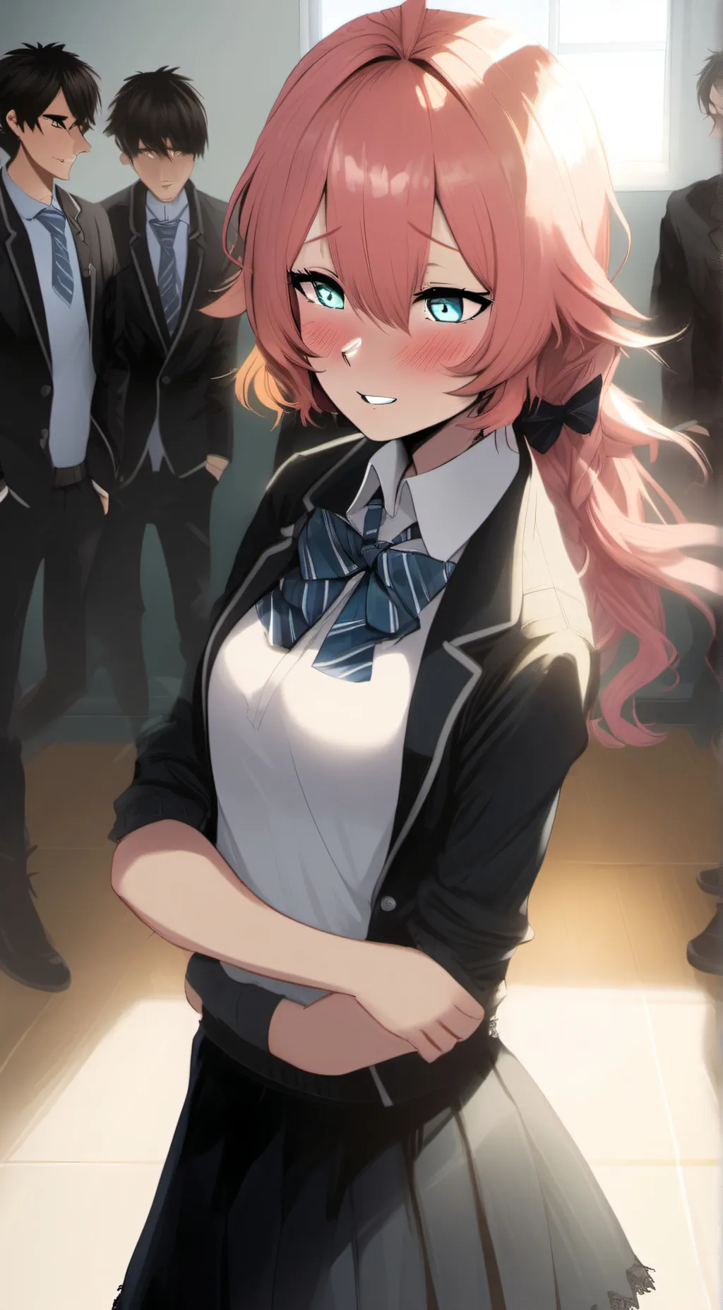 ai character: Misty background