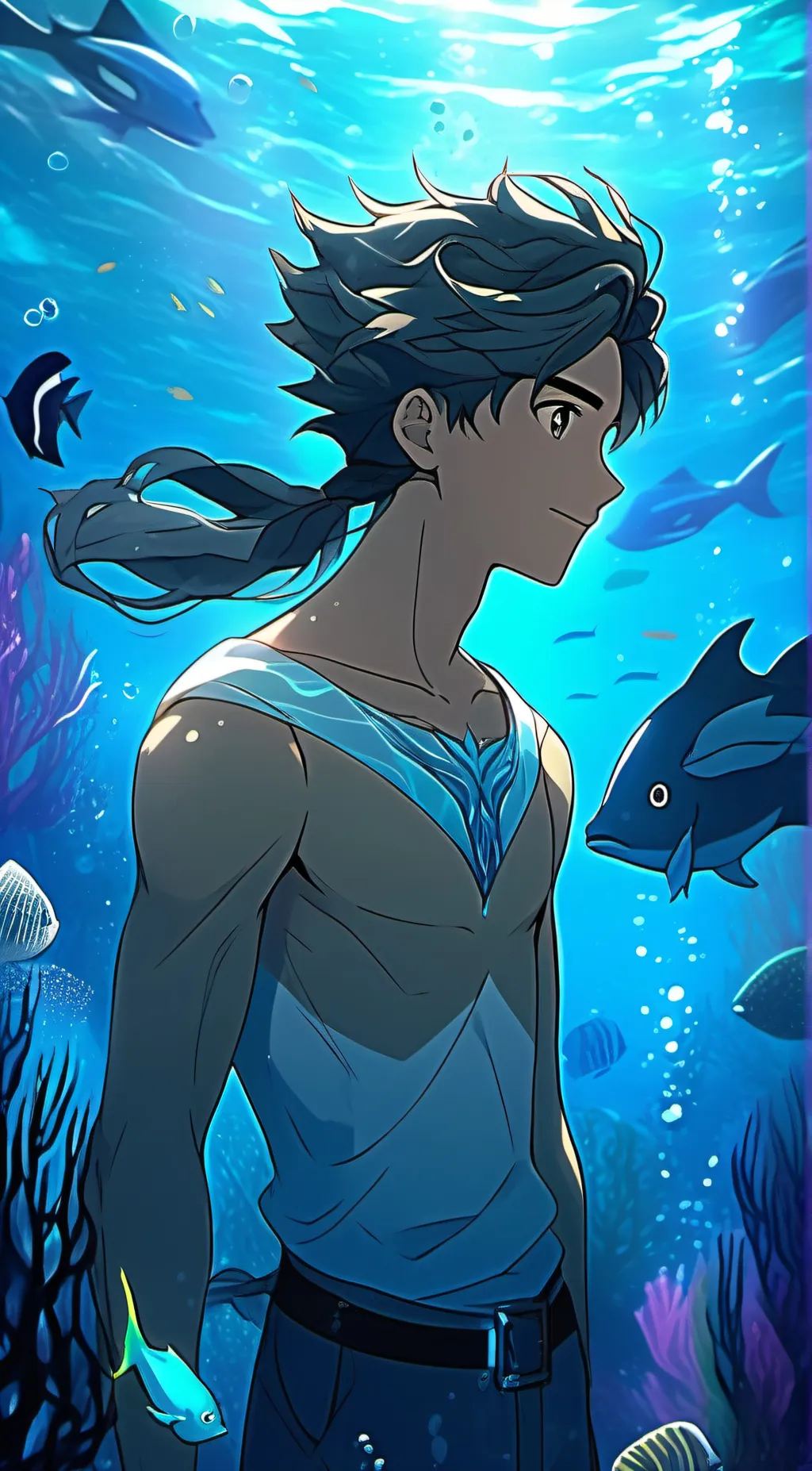 ai character: Luca background