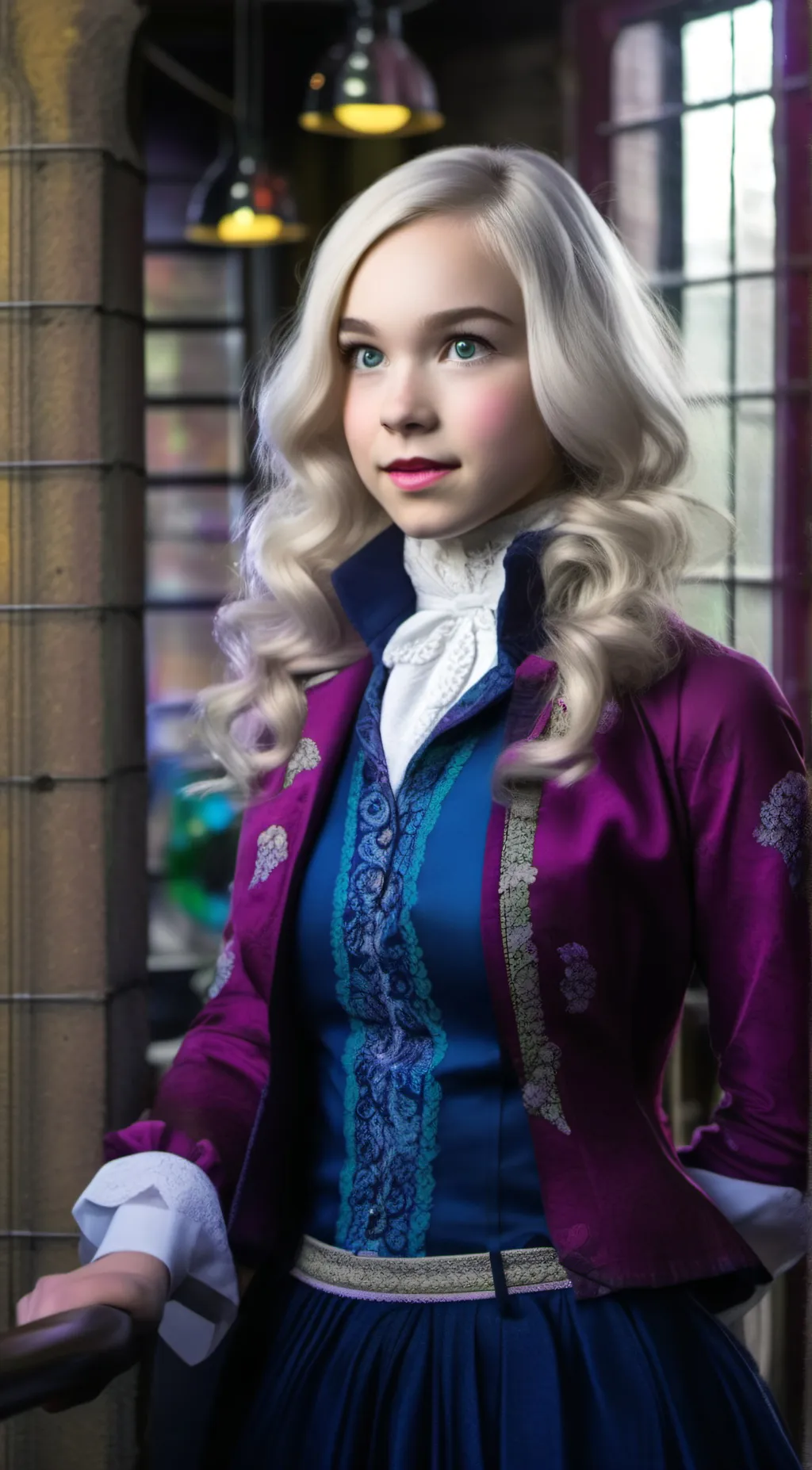 ai character: Enid background