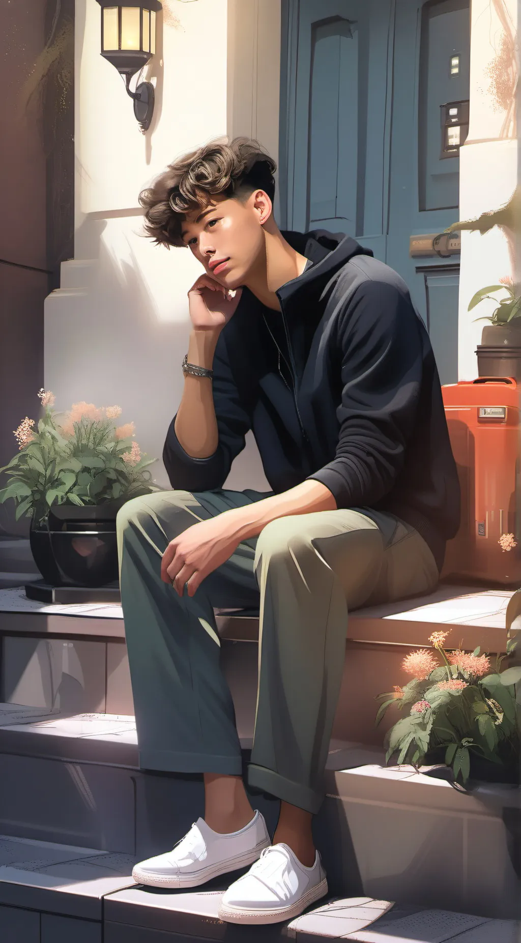 ai character: Matthew  background