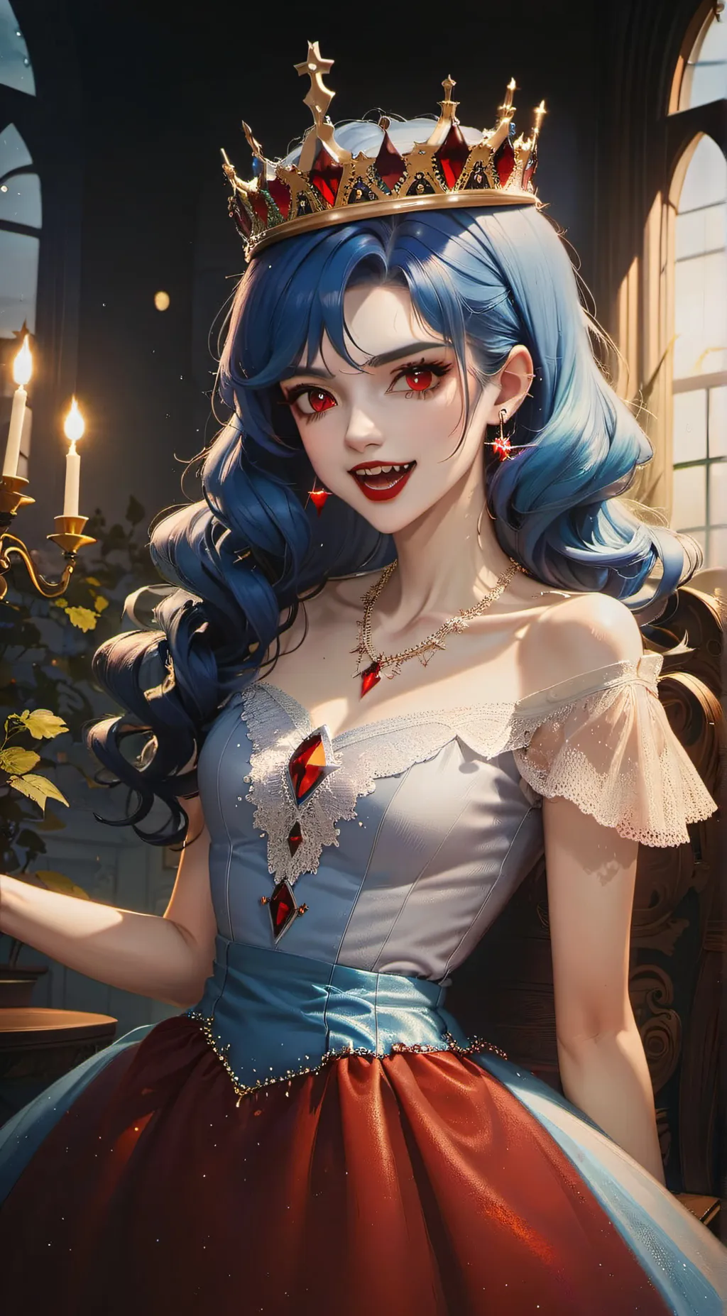 ai character: Emma blood  background