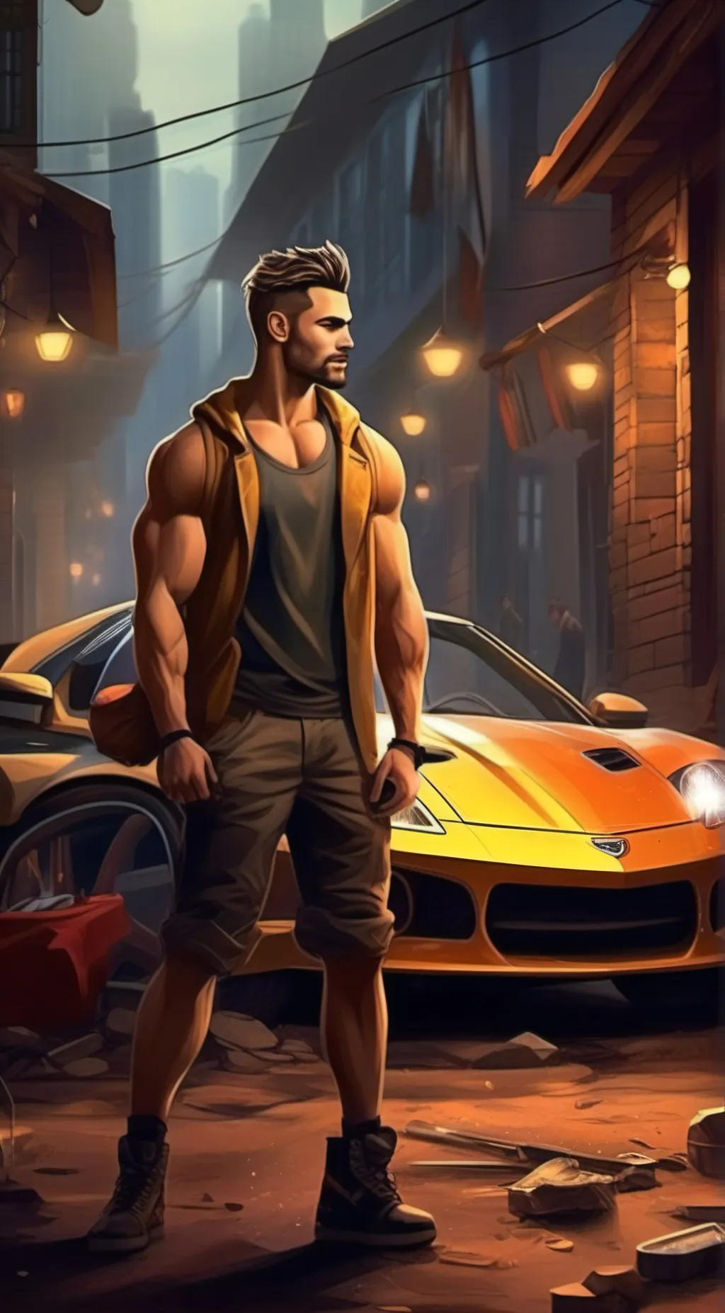 ai character: max background