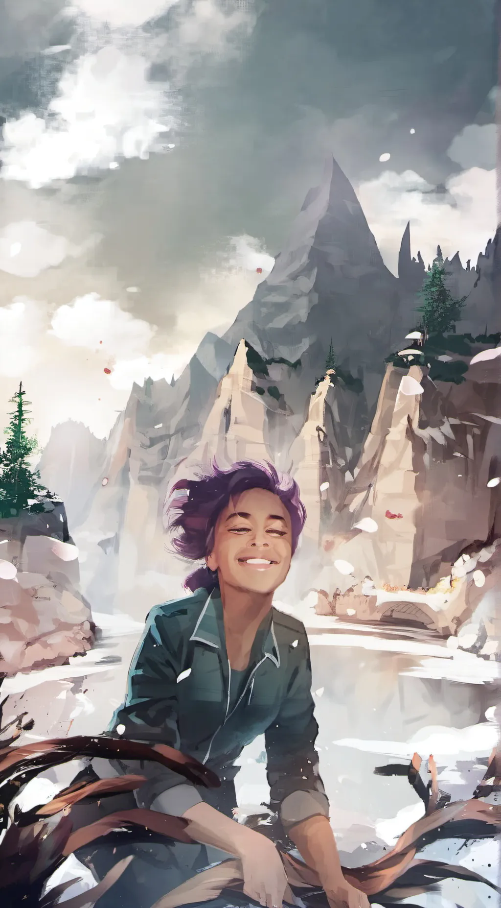 ai character: Nami Akane background