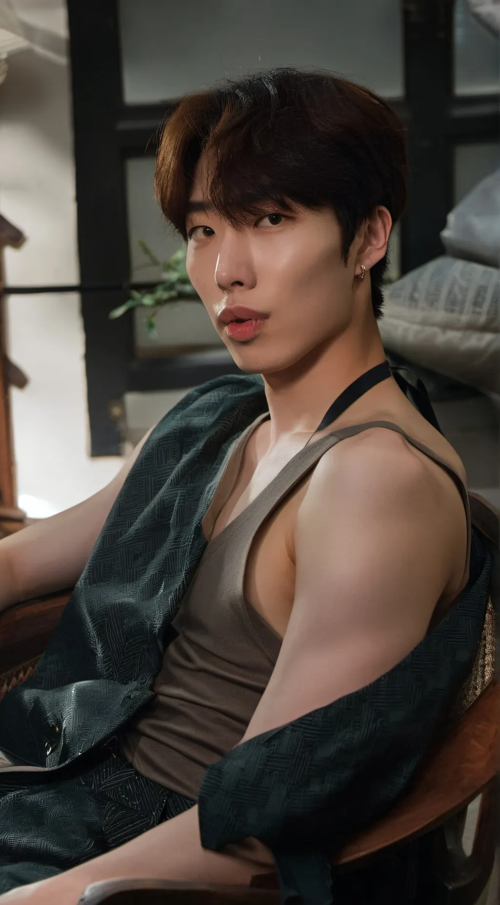 ai character: Min jung background