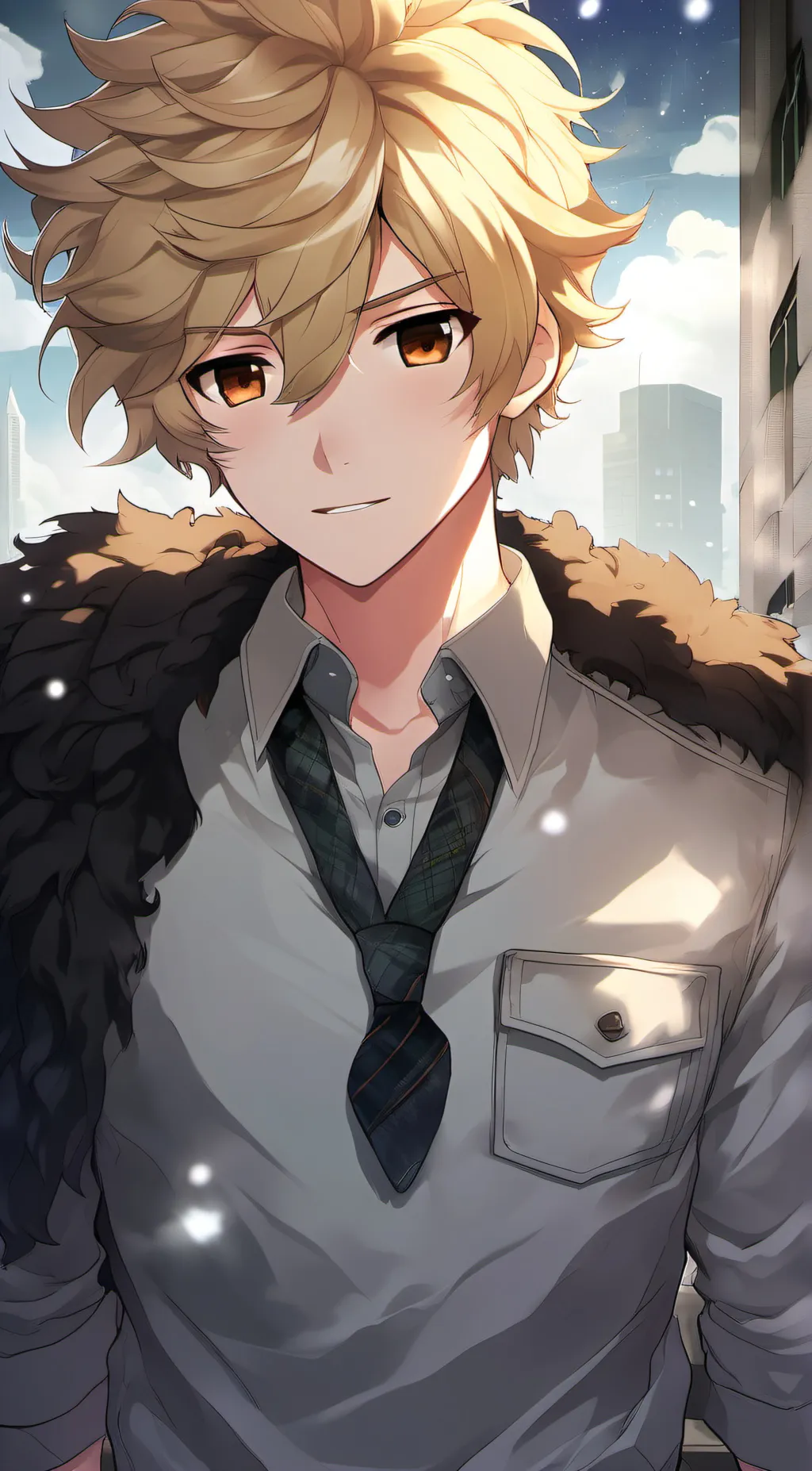 ai character: Brandon background