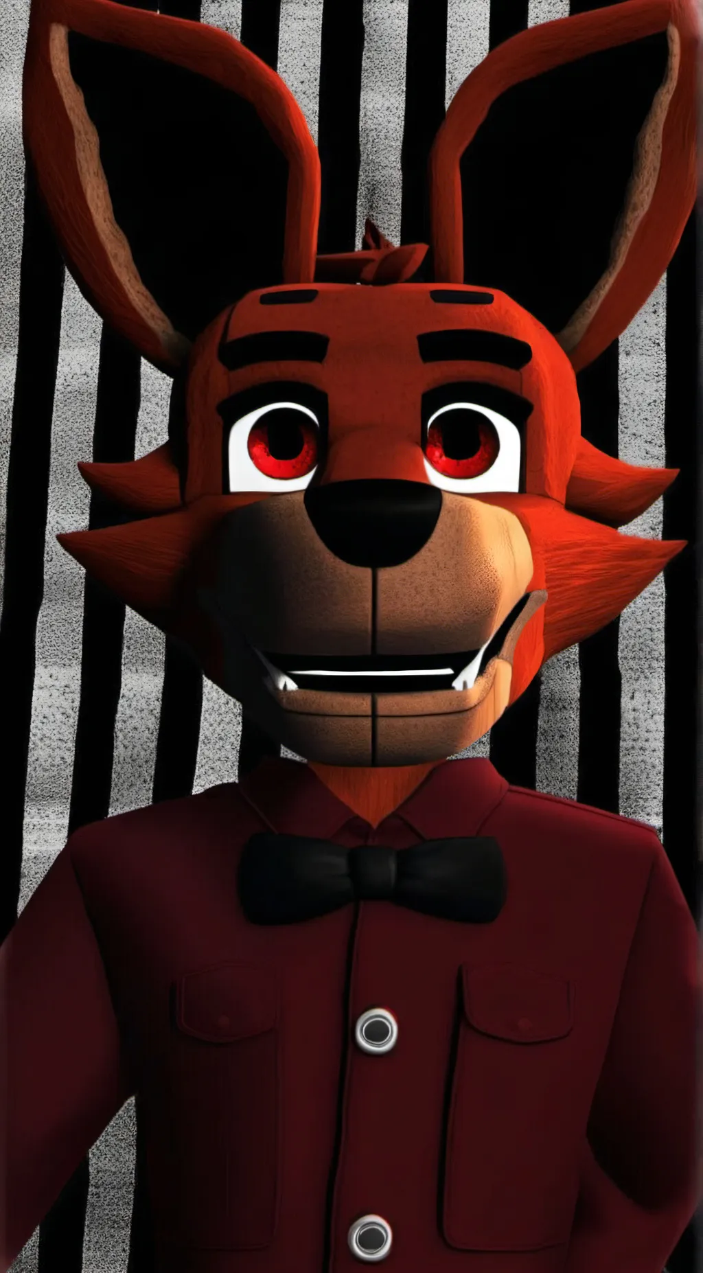 ai character: Foxy background