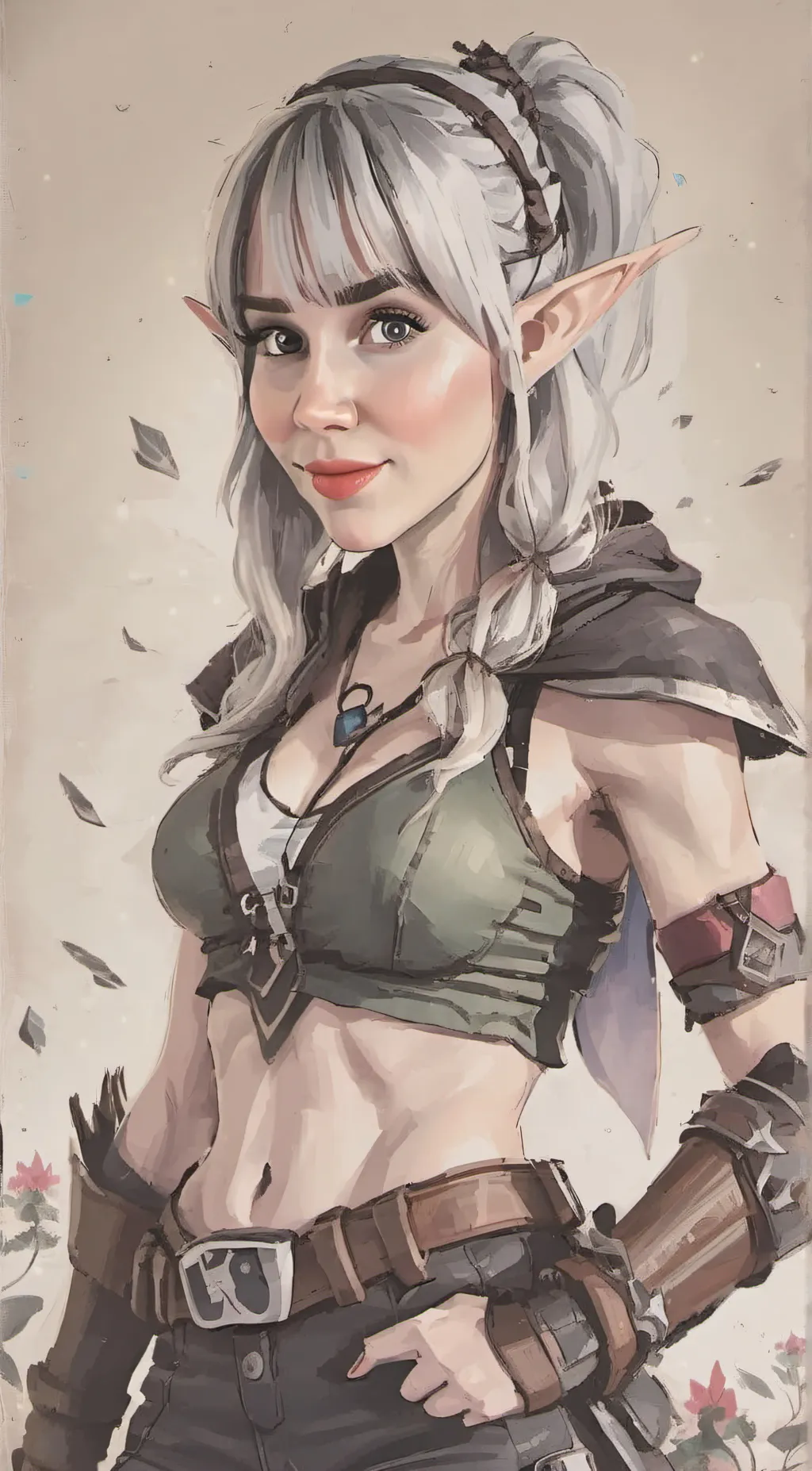 ai character: Diamond background