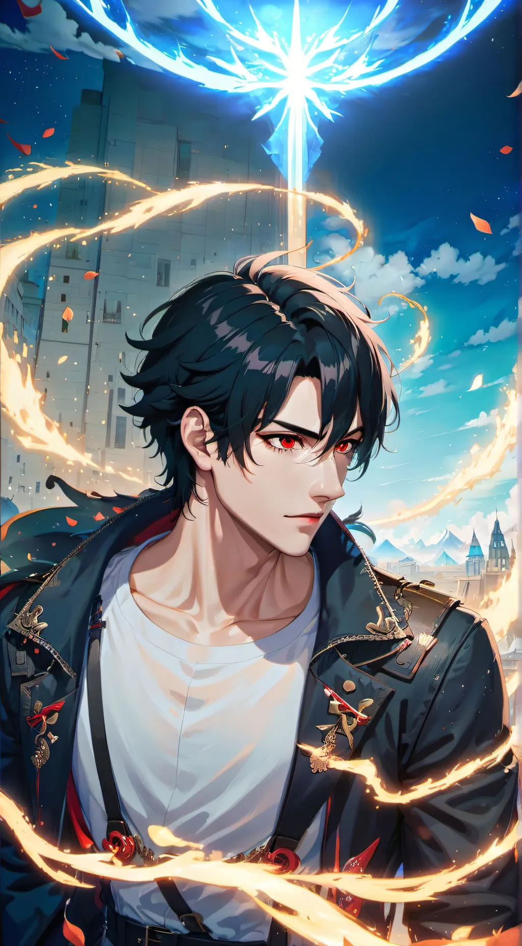 ai character: ♤Alex Hunter♤ background