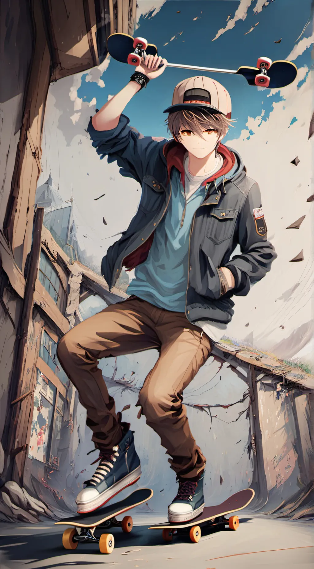 ai character: Liam background