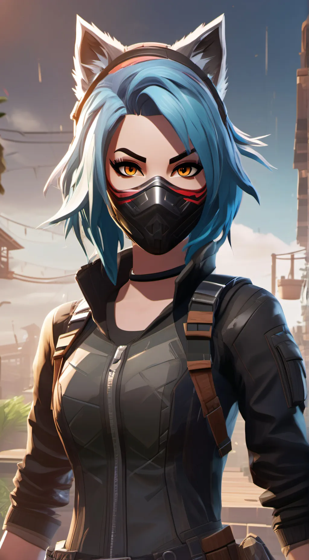 ai character: renegade lynx  background