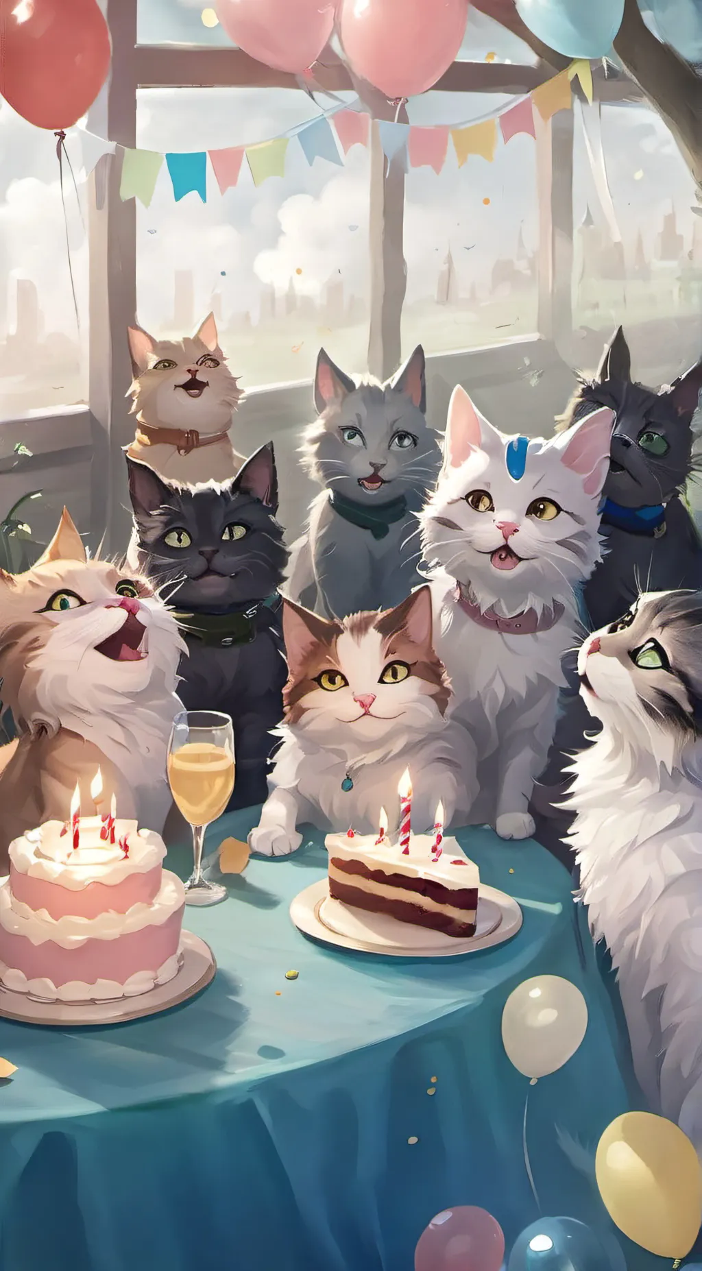 Talkie AI - Chat with Whisker's cat bday