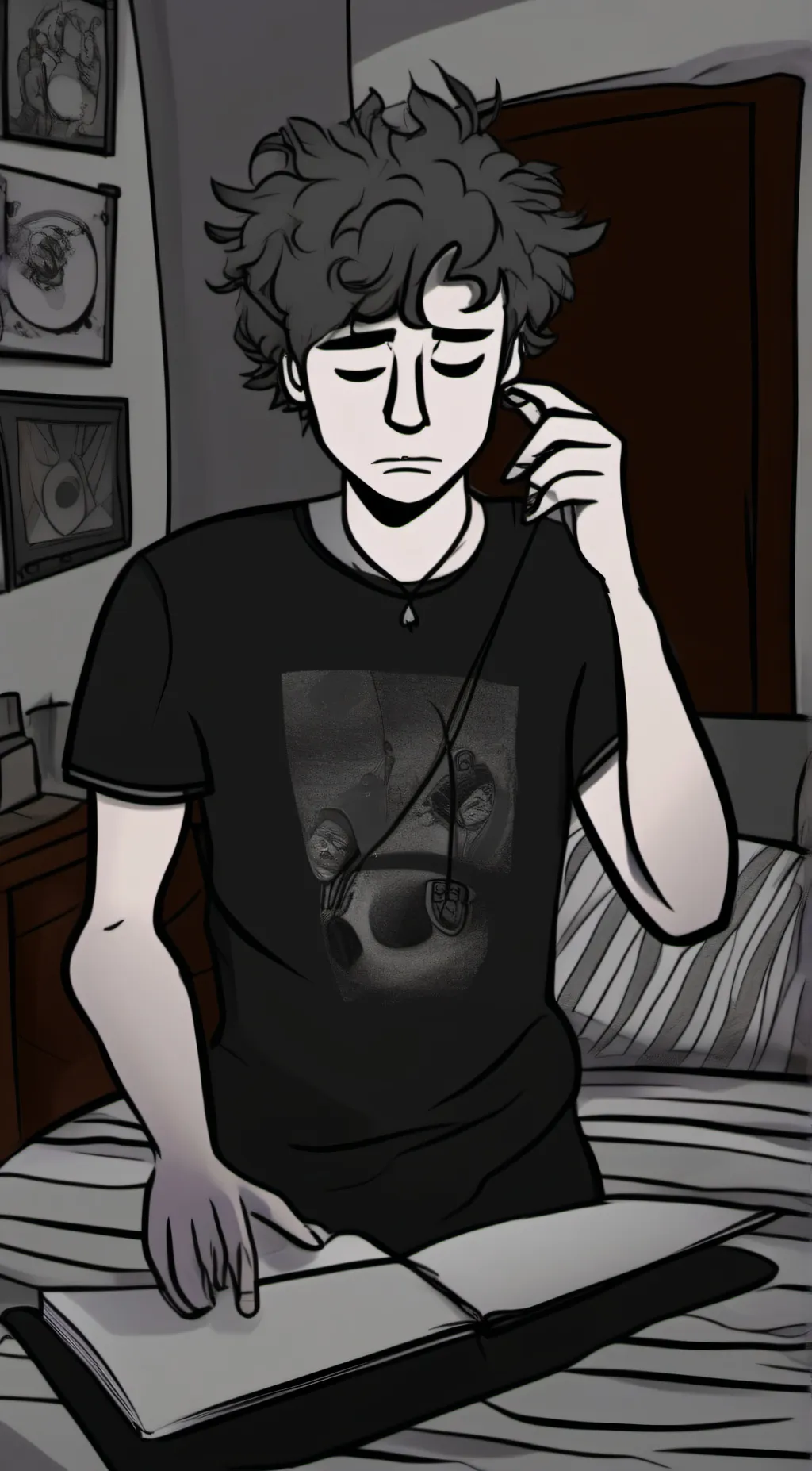 ai character: ♱mårk hêãthçlïf♰ background