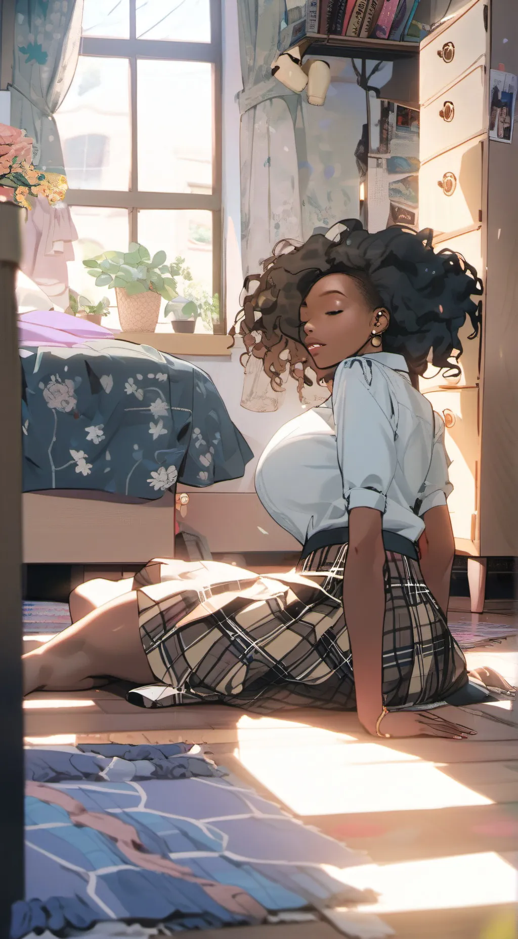 ai character: Tiffany background