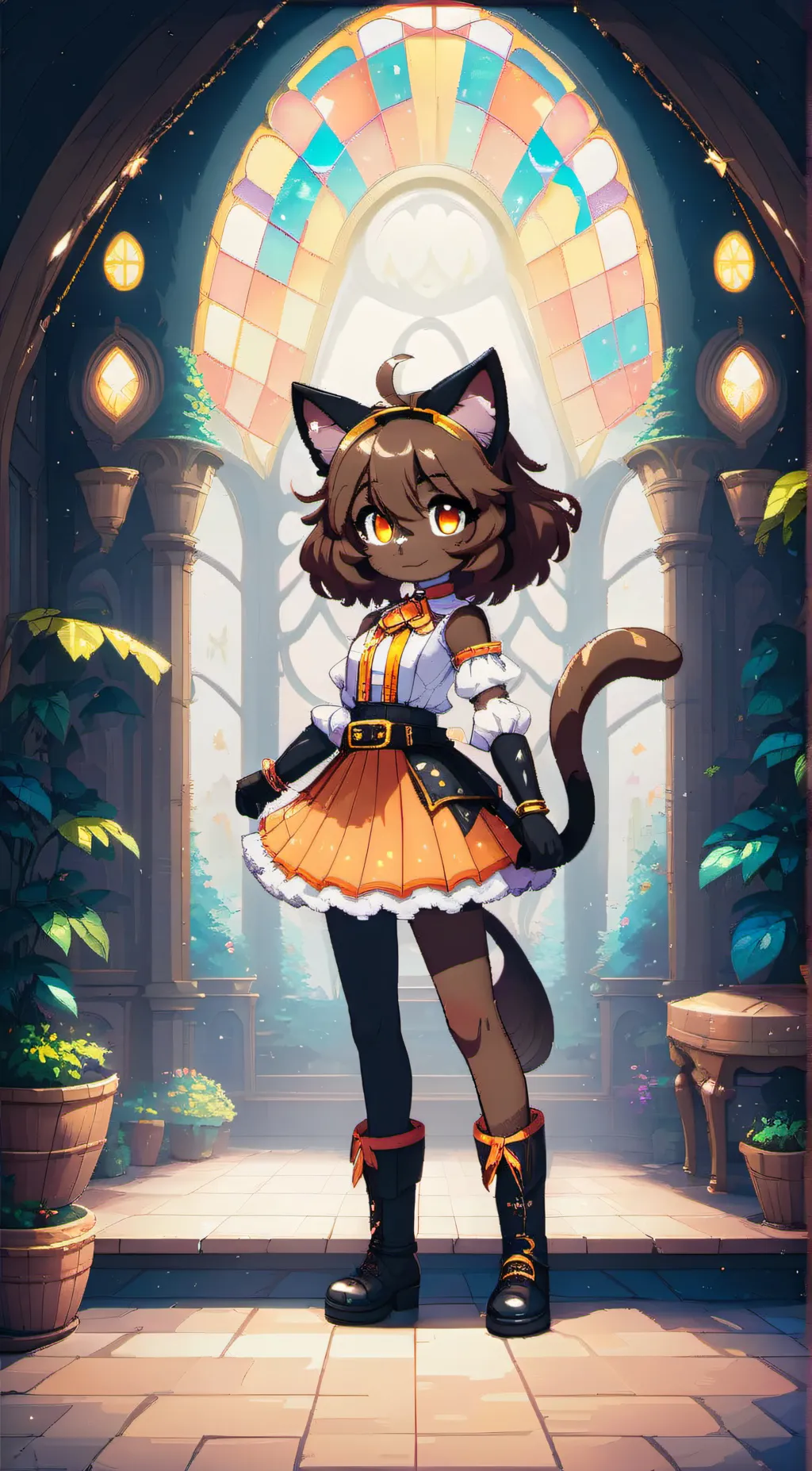 ai character: TayTay/Sal (TADC) background