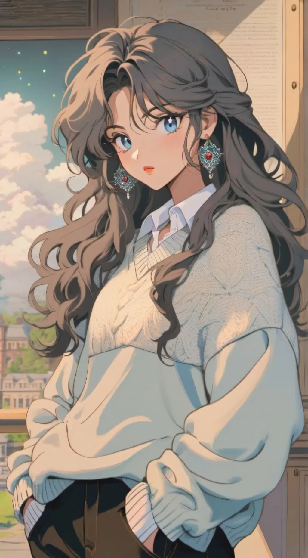 ai character: Seoul background