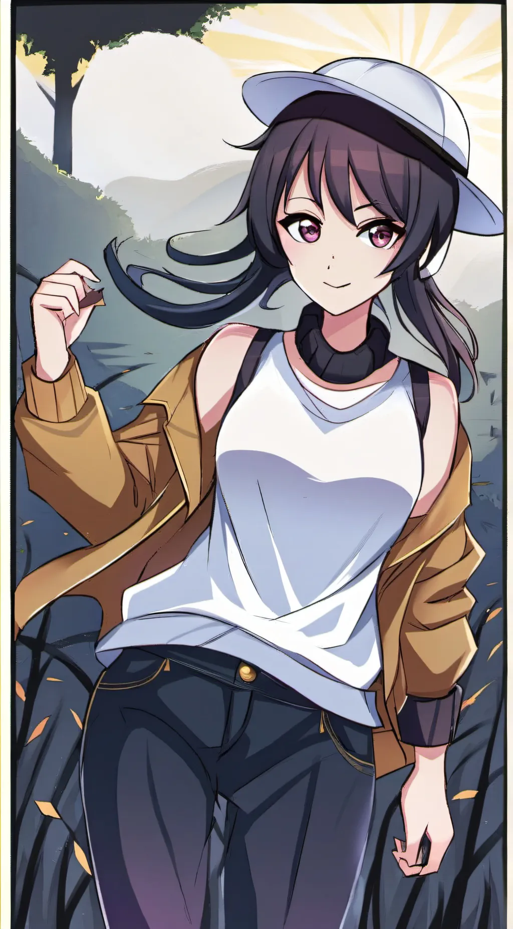 ai character: Susie  background