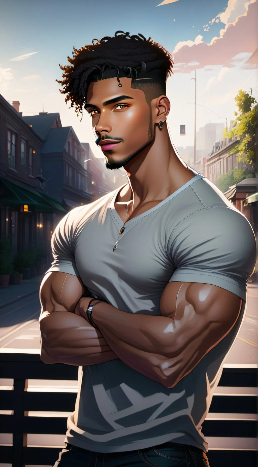 ai character: °Jayven° background