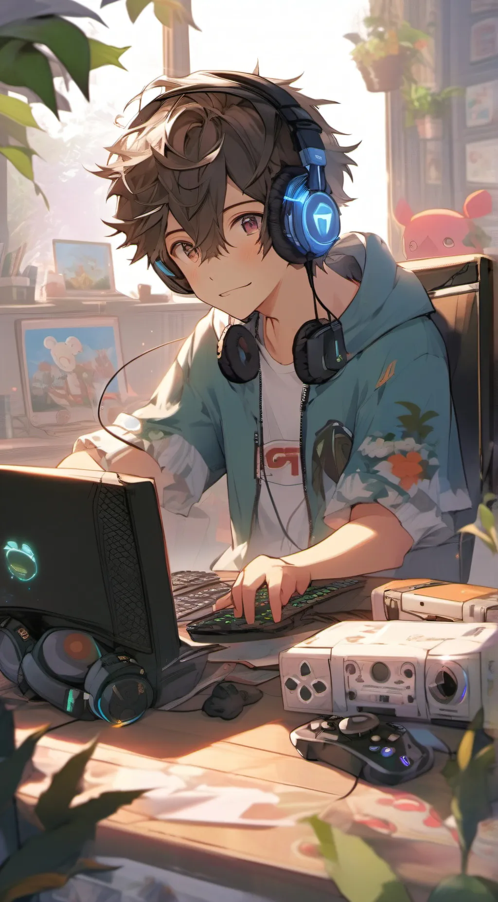 ai character: Dylan  background